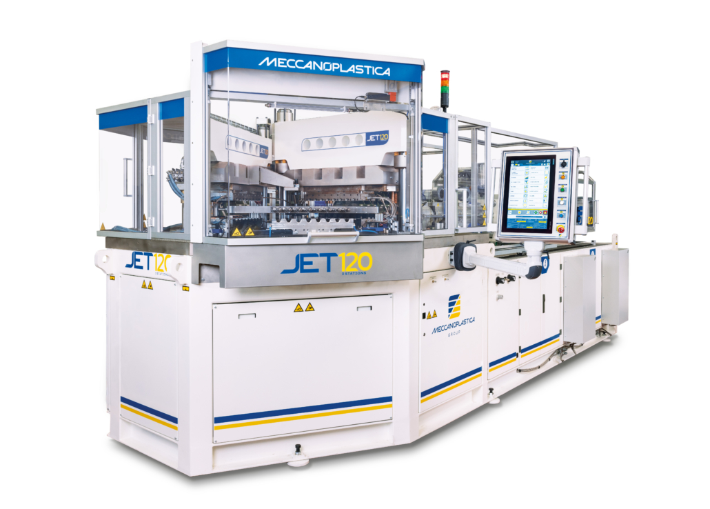 Plastic bottle blow moulding machines JET120